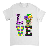 I Love Mardi Gras Festival Party Lover Funny Schnauzer Dog Premium T S Classic T-shirt | Artistshot