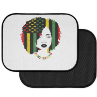 Juneteenth Black Women Flag History African American 1865 T Shirt Rear Car Mat | Artistshot