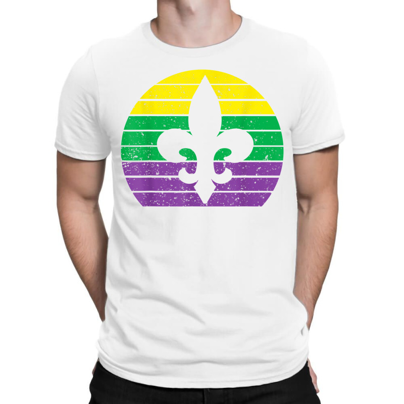 Retro Jester Hat Silhouette Mardi Gras Carnival T Shirt T-shirt | Artistshot