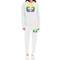 Retro Jester Hat Silhouette Mardi Gras Carnival T Shirt Hoodie & Jogger Set | Artistshot