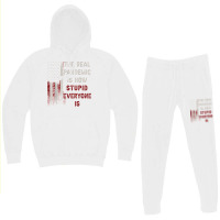 The Real Pandemic Is How Stupid Everyone Is 1776 Vintage T Shirt Hoodie & Jogger Set | Artistshot