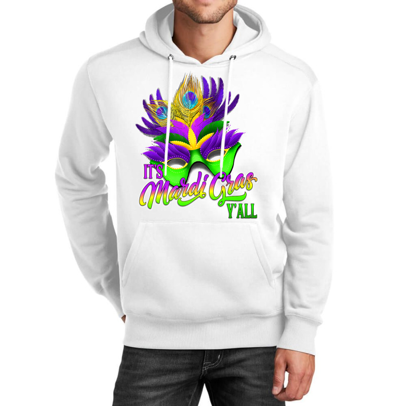 Vintage Mardi Gras Y' All, New Orleans, La , For Men & Women Premium T Unisex Hoodie | Artistshot