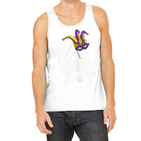 Womens Skeleton Drinking Coffee Mardi Gras Masquerade Parade Party T S Tank Top | Artistshot