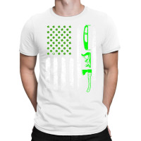 Woodworking St Patrick's Day Vintage Irish American Flag Premium T Shi T-shirt | Artistshot