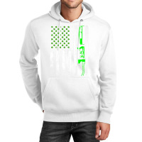 Woodworking St Patrick's Day Vintage Irish American Flag Premium T Shi Unisex Hoodie | Artistshot