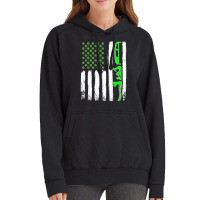 Woodworking St Patrick's Day Vintage Irish American Flag Premium T Shi Vintage Hoodie | Artistshot