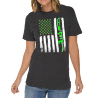 Woodworking St Patrick's Day Vintage Irish American Flag Premium T Shi Vintage T-shirt | Artistshot