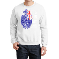 Australian Flag Dna Fingerprint Australia Premium T Shirt Crewneck Sweatshirt | Artistshot