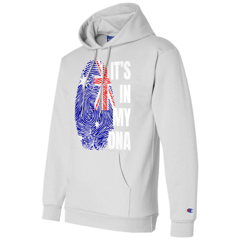 Australian Flag Dna Fingerprint Australia Premium T Shirt Champion Hoodie | Artistshot