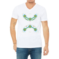 Berbér Amazigh Flag Symbol Kabyle Amazigh Symbol T Shirt V-neck Tee | Artistshot