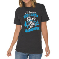 I Know I Ski Like A Girl Try To Keep Up T Shirt Vintage T-shirt | Artistshot