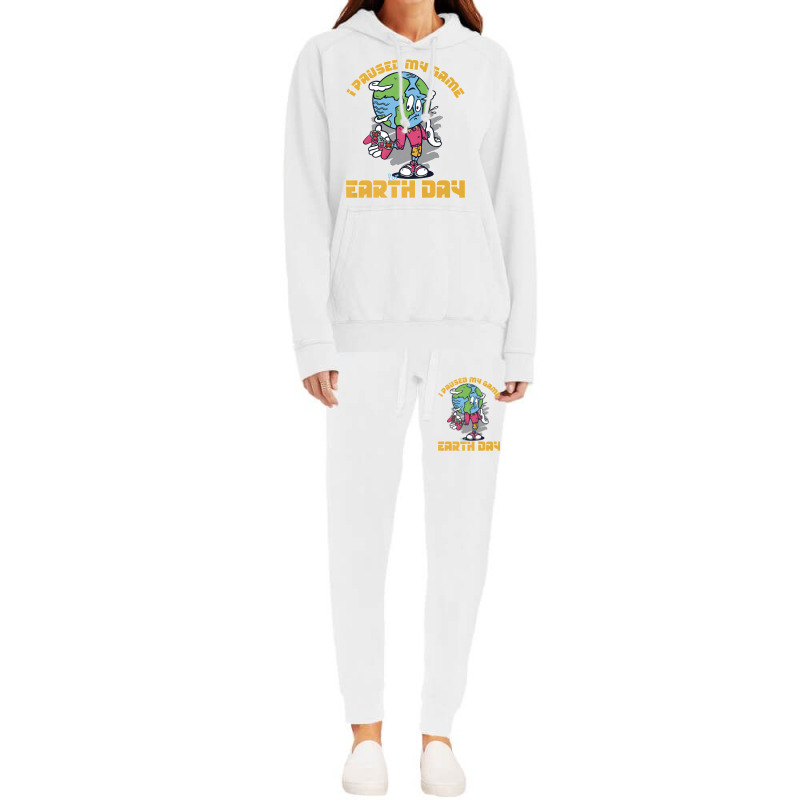 I Paused My Game To Be Here Shirt Love World Earth Day 2022 Premium T  Hoodie & Jogger Set | Artistshot