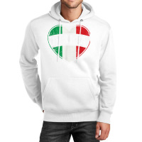 Italy Italia Italian Flag Heart Retro Vintage Design T Shirt Unisex Hoodie | Artistshot