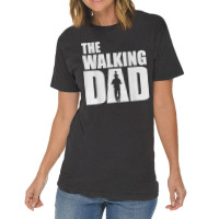 Mens The Walking Dad  Father's Day Gift  Funny Dad T Shirt Vintage T-shirt | Artistshot