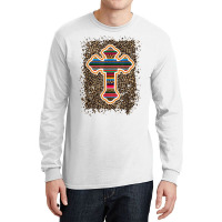 Serape Cross Aztec Geometric Mexican Tribe Blanket Pattern T Shirt Long Sleeve Shirts | Artistshot