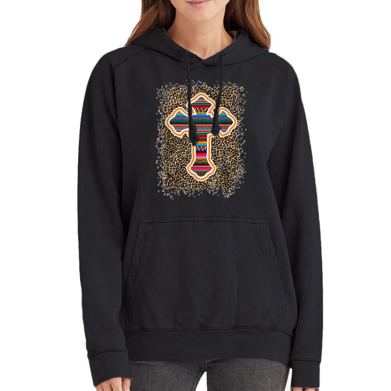 Serape Cross Aztec Geometric Mexican Tribe Blanket Pattern T Shirt Vintage Hoodie | Artistshot