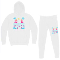 Vaporwave Cats Palm Trees Aesthetic Japanese Kawaii T Shirt Hoodie & Jogger Set | Artistshot