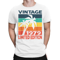 Vintage 1979 Limited Edition Birthday T Shirt T-shirt | Artistshot