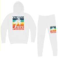 Vintage 1979 Limited Edition Birthday T Shirt Hoodie & Jogger Set | Artistshot