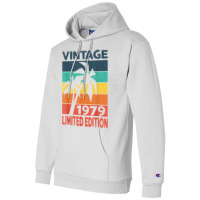 Vintage 1979 Limited Edition Birthday T Shirt Champion Hoodie | Artistshot