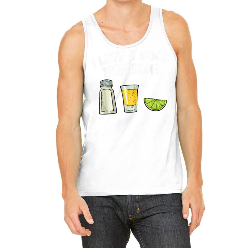 Bartender I Love A Good Threesome Drinking Bartending Barman T Shirt Tank Top | Artistshot