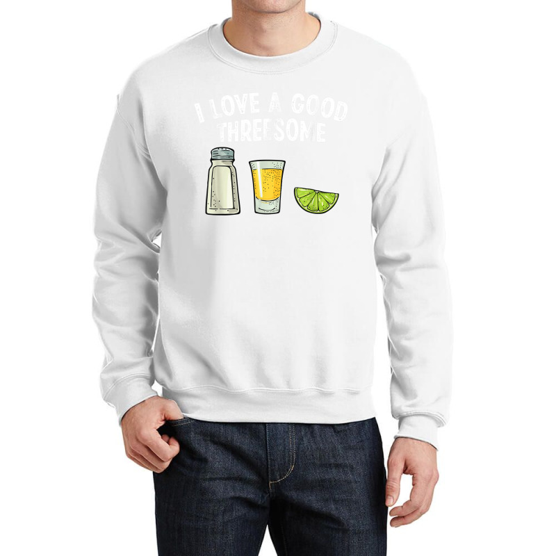 Bartender I Love A Good Threesome Drinking Bartending Barman T Shirt Crewneck Sweatshirt | Artistshot