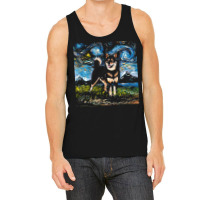 Shiba Inu T  Shirt Black And Tan Shiba Inu Night T  Shirt Tank Top | Artistshot