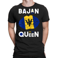 Womens Bajan Queen Shirt Barbados Flag Lips Barbadian Pride T Shirt T-shirt | Artistshot