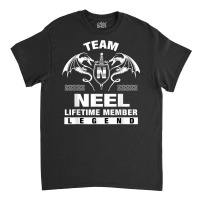 Team Neel Lifetime Member Gifts T Shirt Classic T-shirt | Artistshot