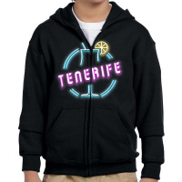 Tenerife Spain Cocktail Canary Islands Party  Gift T Shirt Youth Zipper Hoodie | Artistshot