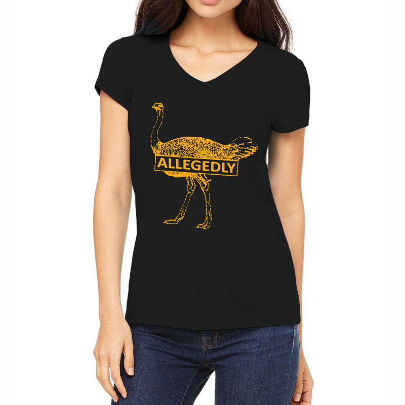 Letterkenny Pitter Patter Allegedly Women's V-Neck T-Shirt by ALex Marcus | Artistshot