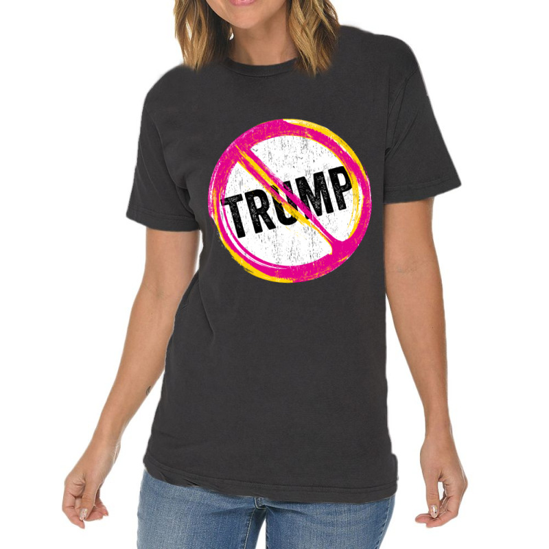 Anti Trump Never Trump Vintage T-shirt | Artistshot