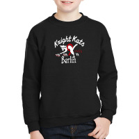 He Knight Kats Berlin 9 Lives Beige Johnson Motors Youth Sweatshirt | Artistshot