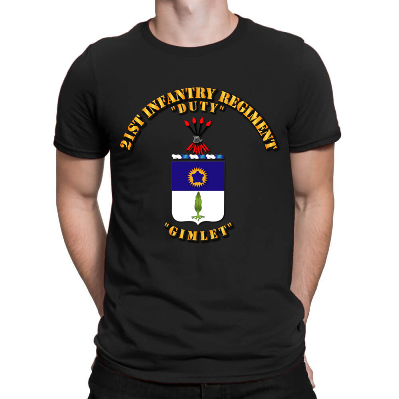 Coa 21st Infantry Regiment T-Shirt by moonlight2270 | Artistshot