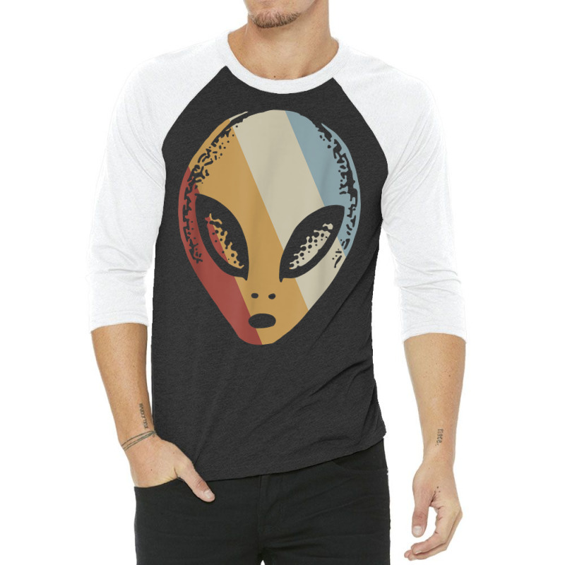 Alien Retro Style Vintage T Shirt 3/4 Sleeve Shirt | Artistshot