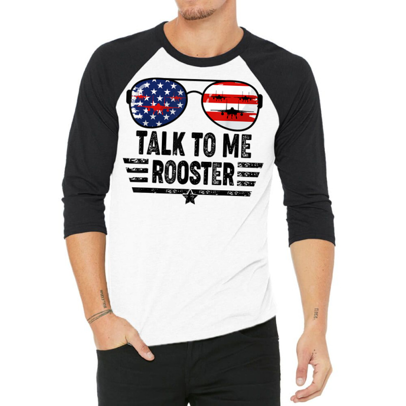 Talk To Me Rooster T Shirt 3/4 Sleeve Shirt | Artistshot