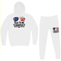 Talk To Me Rooster T Shirt Hoodie & Jogger Set | Artistshot