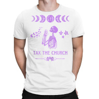 Pro Choice Purple Tax The Church Feminism And Goth Skeleton Tank Top T-shirt | Artistshot