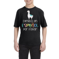 Womens En Espanol Por Favor Maestra Bilingual Spanish Teacher T Shirt Youth Tee | Artistshot