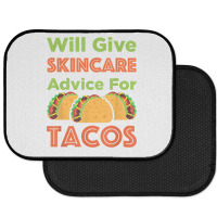 Will Give Skincare Advice For Tacos Aesthetician Esthetician T Shirt Rear Car Mat | Artistshot