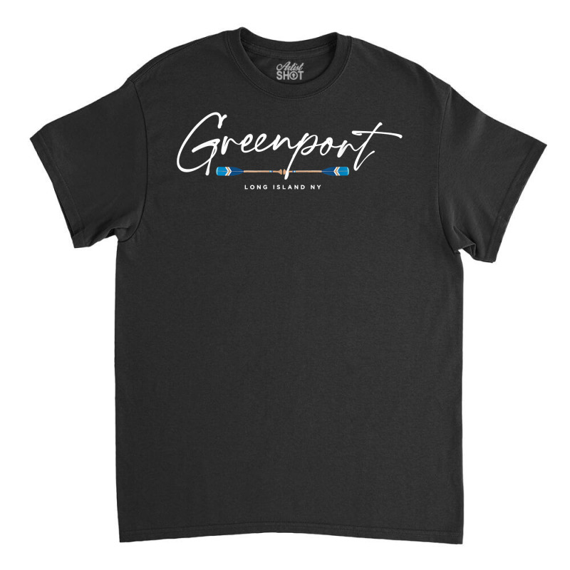 Greenport Long Island Ny Oars Graphic T Shirt Classic T-shirt | Artistshot