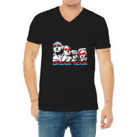 America Dream Team Fourth Of July   Original Founding Father V-neck Tee | Artistshot