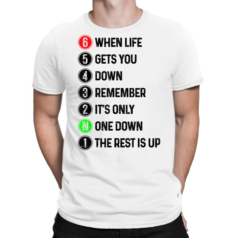 Motorcycle Shift Funny Saying Motocross Motorbike Biker Gift T Shirt T-shirt | Artistshot