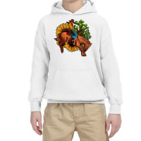 Rodeo Cowboy Sunflower Cactus Youth Hoodie | Artistshot