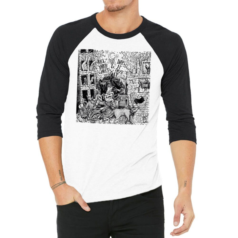 Rail Yard Ghost 3/4 Sleeve Shirt | Artistshot