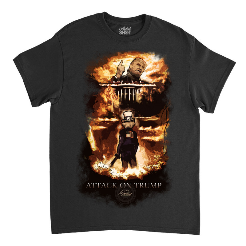 Attack On Trump Classic T-shirt | Artistshot