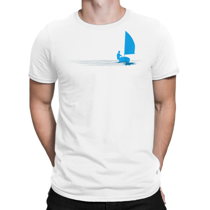 Opti Sailboat Sailing Dinghy Sail Boat Sailor Graphic T Shirt T-shirt | Artistshot