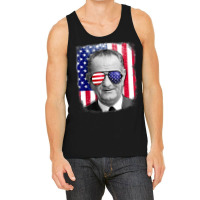 Lyndon B Johnson Us Flag Tshirt 4th Of July Tank Top | Artistshot