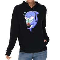 Shark Bubble Tea T  Shirt Shark Bubble Tea Sea Boba Milk Tea Chinese A Lightweight Hoodie | Artistshot