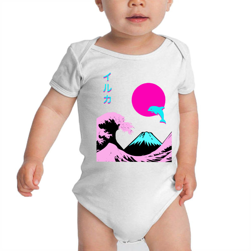 Retro Aesthetic Iruka Tee With Japanese Baby Bodysuit | Artistshot